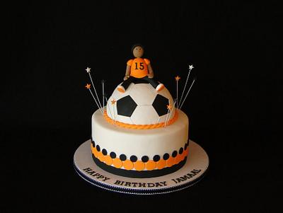 Soccer Cake - Cake by Elisa Colon