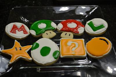 Super mario cookies  - Cake by Cakesbylala
