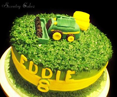 Combine Harvester Cake - Cake by Eccentry Cakez