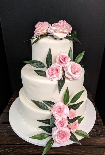 Wedding Cake - Cake by Della Kelley