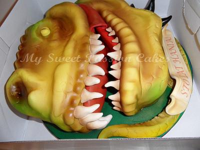 T-Rex - Cake by Beata Khoo