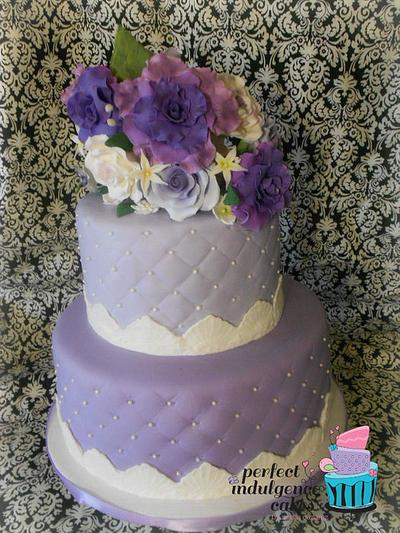 Bridal Shower cake for Lulu - Cake by Maria Cazarez Cakes and Sugar Art
