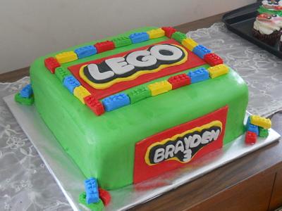 Lego Cake - Cake by Patty Mattison-Stewart