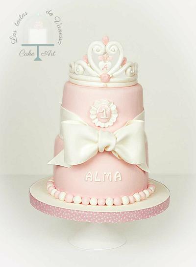 Princess Pink Cake - Cake by Vanessa Rodríguez