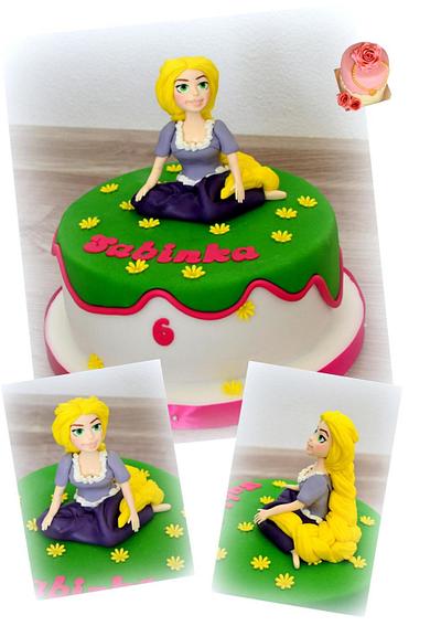 Tangled  - Cake by Mimi cakes