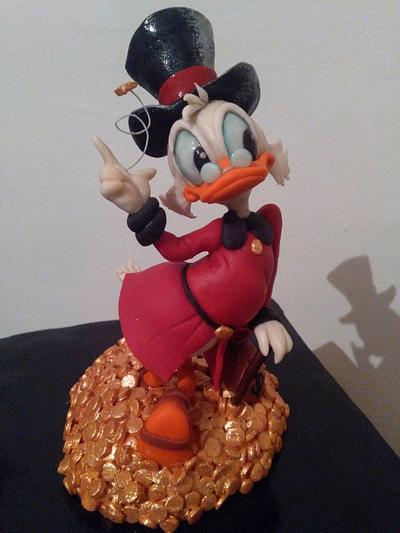 Scrooge McDuck - Cake by Snezana