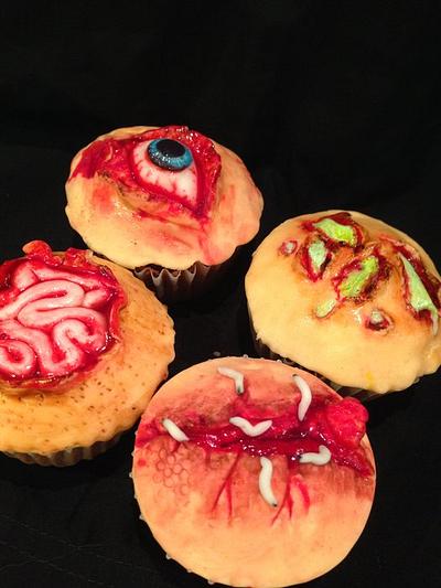 Disgusting Halloween Cupcakes - Cake by Puckycakes
