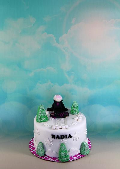 snowboarder cake - Cake by soods