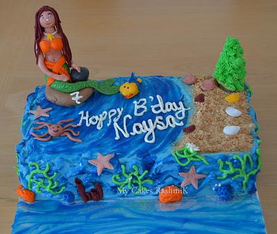 Mermaid cake - Cake by rash