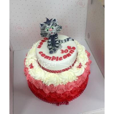 Funny kitten - Cake by Donatella Bussacchetti