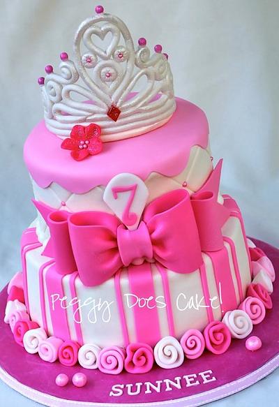 Pink Princess Cake - Cake by Peggy Does Cake