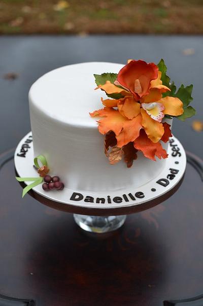 Fall Birthday Cake - Cake by Elisabeth Palatiello