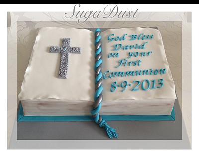 Communion Cake - Cake by Mary @ SugaDust
