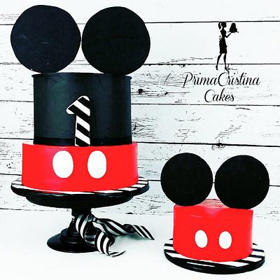 Ultra Mod Mickey Mouse Cake - Cake by PrimaCristina