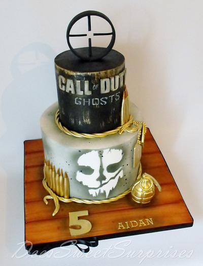 Call of Duty birthday cake - Cake by Dee