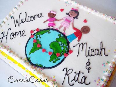 Adoption cake - Cake by Corrie