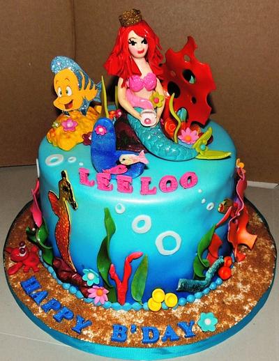 Under the Sea - Little Mermaid - Cake by Fun Fiesta Cakes  
