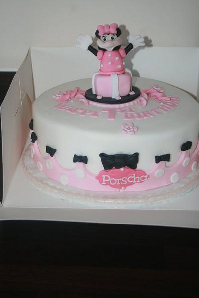 Minnie Mouse Cake - Cake by Jodie Taylor