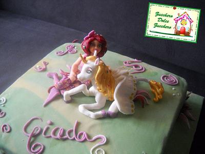 Mia and Me - Cake by Claudia Lucaroni