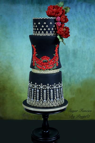 Wedding Dress cake - Cake by SugarfanciesbyPooja