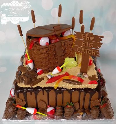 Gone Fishing - Cake by Sugar Sweet Cakes