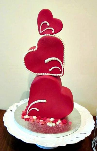 Love, love, love... - Cake by KamiSpasova