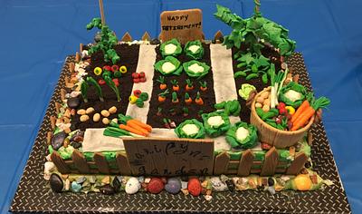 Vegetable Garden Cake - Cake by Lilissweets