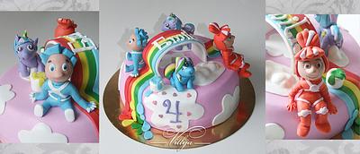 Fiksiki & pony birthday cake - Cake by VitlijaSweet