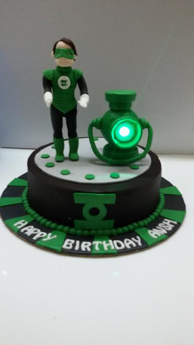 Green lantern - Cake by sheilavk