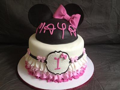 Minnie - Cake by Frostilicious Cakes & Cupcakes