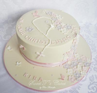 Baptism Cake - Cake by Sweet Tś Cakes by Tina Andorfer
