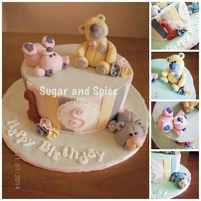 Teddy Cake - Cake by Sugar and Spice