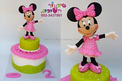 minimouse  cake by cakes-mania - Cake by sharon tzairi - cakes-mania