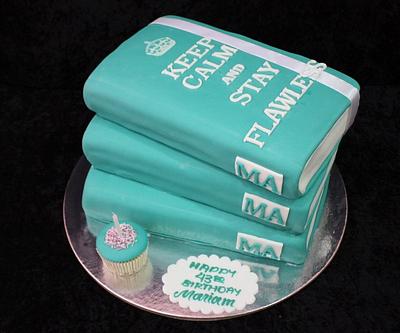 Books cake - Cake by The House of Cakes Dubai