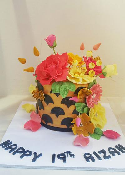 Floral mashup - Cake by Saccharine