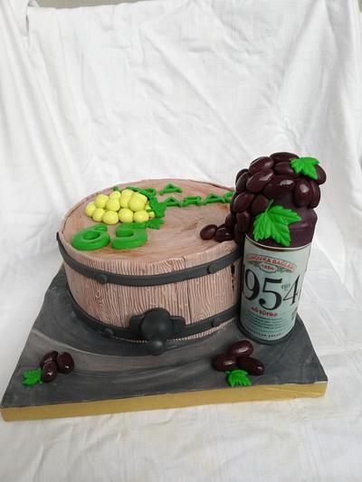 Торта вино - Cake by CakeBI9