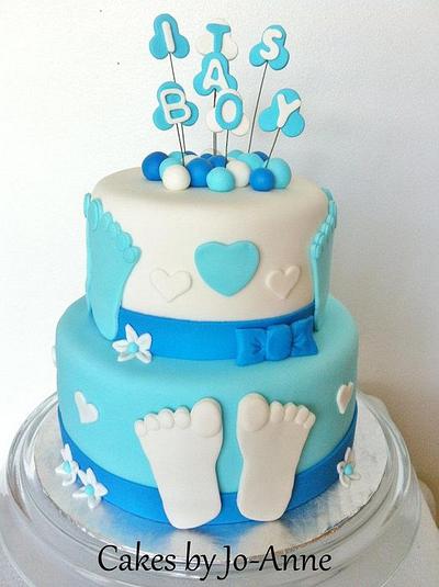 It's A Boy! - Cake by Cakes by Jo-Anne