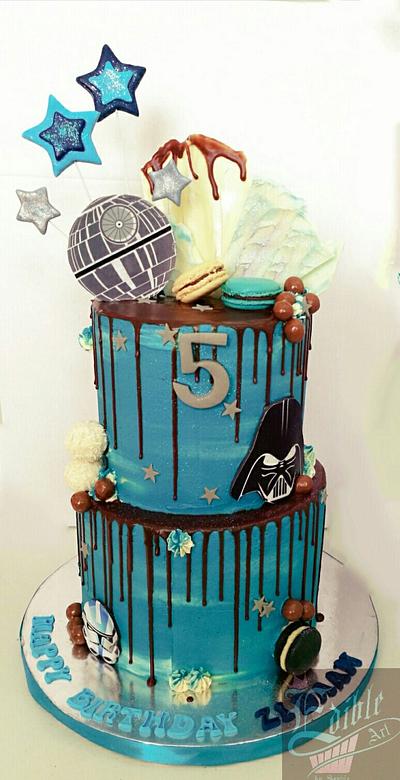 Star wars  - Cake by sophia haniff