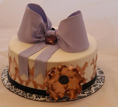 Bow cake - Cake by soods