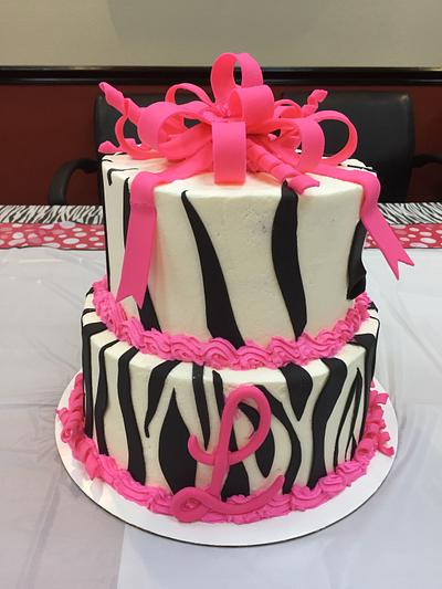 Zebra - Cake by SnoCakes
