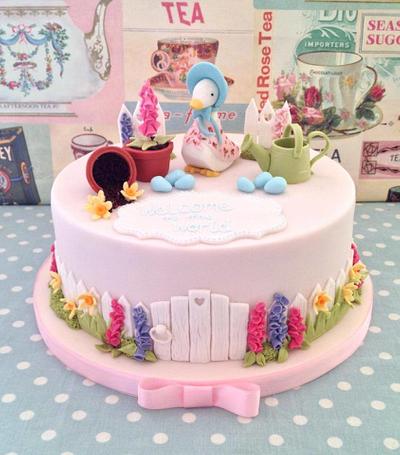Beatrix Potter Christening Cake - Cake by The Skylark Bakery