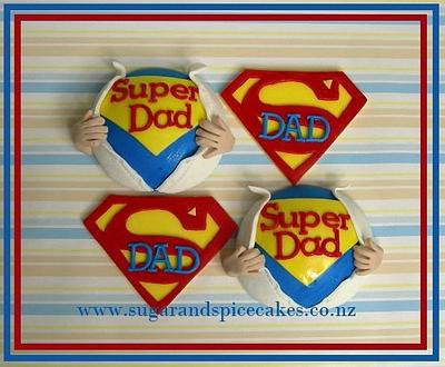 SuperDad - Happy Father's Day! - Cake by Mel_SugarandSpiceCakes
