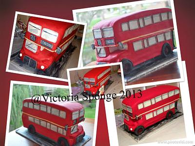 London Bus Cake - Cake by Victoria Forward