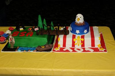 Cub Scout Bridging Cake - Cake by Teresa Markarian