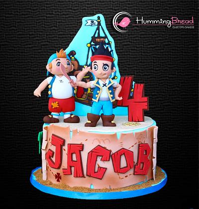 Jake and the Neverland Themed Cake - Cake by HummingBread