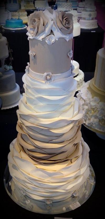 Cake International Wedding Cake Entry - Cake by Chocomoo