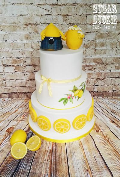 A Lemony Wedding! - Cake by Sugar Duckie (Maria McDonald)