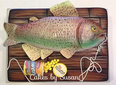 Fish grooms cake - Cake by Skmaestas