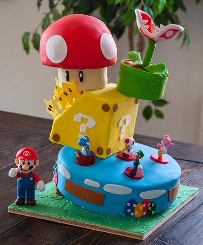 Super Mario Cake - Cake by Dkn1973