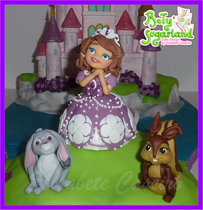 Princess Sophia Castle - Cake by Bety'Sugarland by Elisabete Caseiro 